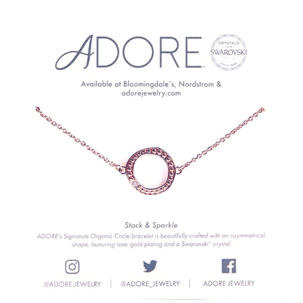 Adore by Swarovski- Rose Gold Bracelet